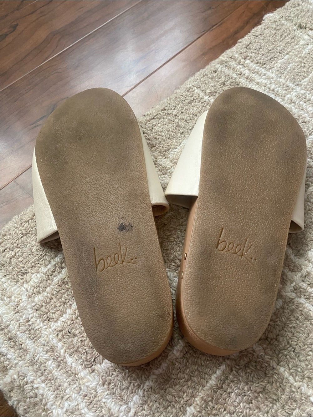 beek Pelican Leather Platform Sandal - Picture 6 of 7